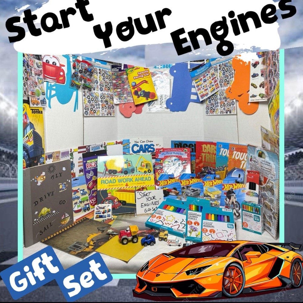 START YOUR ENGINES GOFT SET